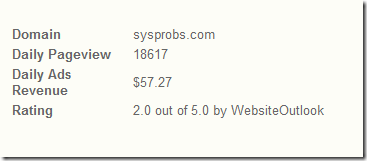 sysprobs websiteoutlook